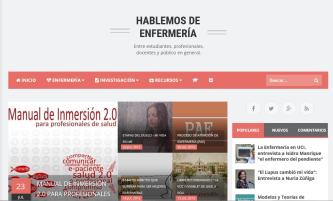 Cabecera Hablemos de Enfermeria